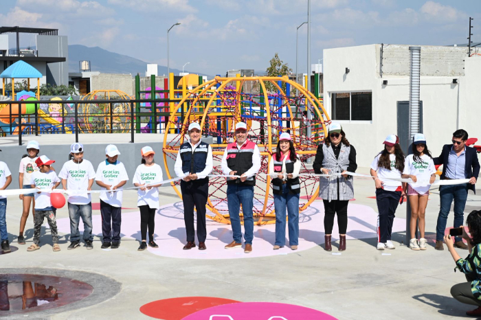 alfredo ramirez y carlos soto inauguran el parque la ciudad