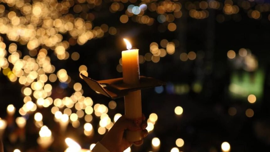 asisten 15 mil fieles a la celebracion en honor a