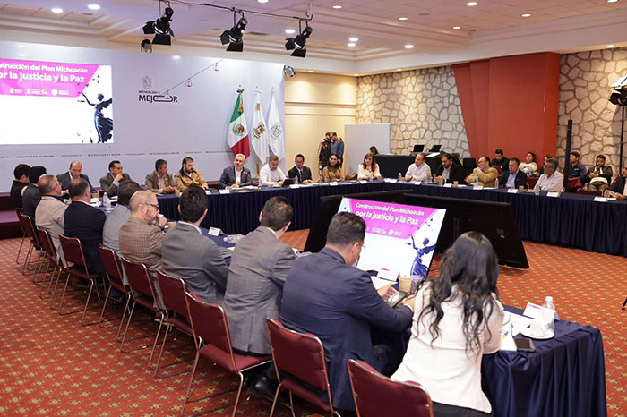 avanza la integracion del plan michoacan por la paz y