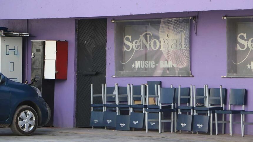 balacera en bar senorial provoca lesiones a mesera durante disputa