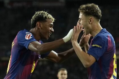 barcelona obtiene victoria ante elche con goles de lamine yamal