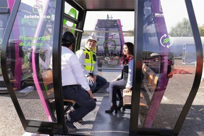 bedolla y butanda destacan avance del teleferico en morelia que