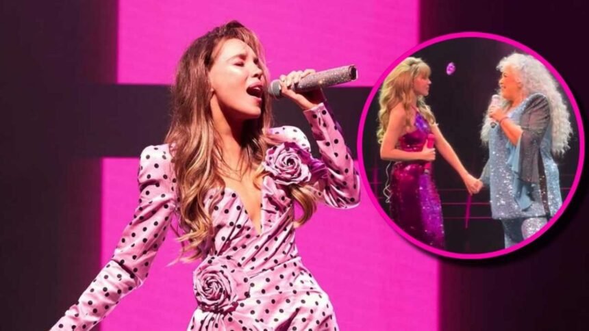 Belinda y Amanda Miguel se presentan en Mentiras All Stars interpretando "Él me mintió"