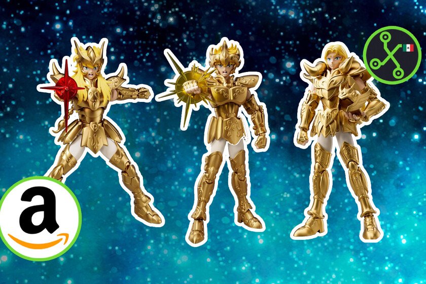 Caballeros del Zodiaco lanzan coleccionables armables disponibles en Amazon México