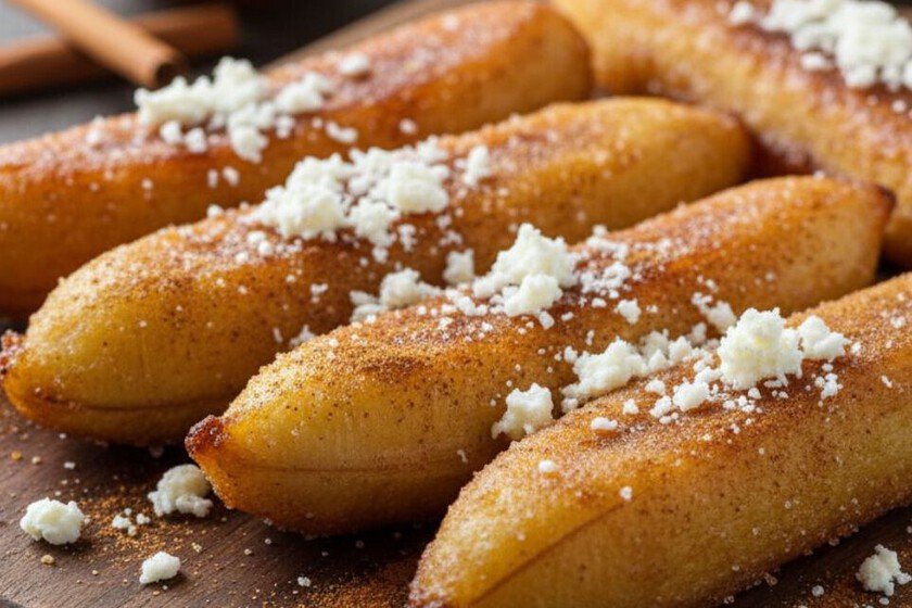 Canoas de plátano maduro con queso: receta sencilla con solo cuatro ingredientes