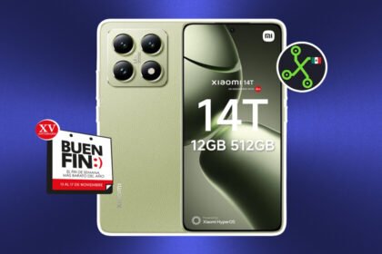 Celular Android de 512 GB de memoria y cámara de 50 MPX con procesador de gama alta