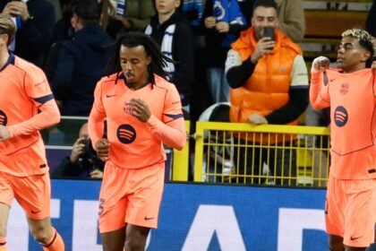 champions league fc barcelona y club brujas empatan en un