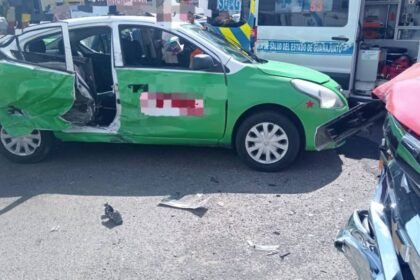 choque en guanajuato capital causa lesiones graves a dos personas