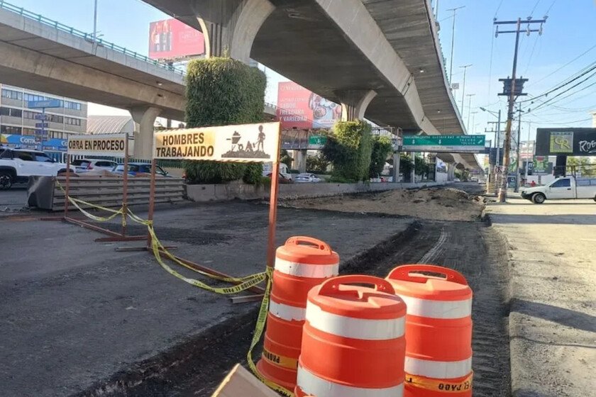 Cierre de carriles laterales en Periférico Norte por 40 días de Río San Joaquín a Avenida Primero de Mayo