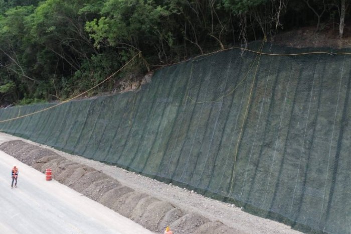 concluye en diciembre la estabilizacion de taludes en la carretera