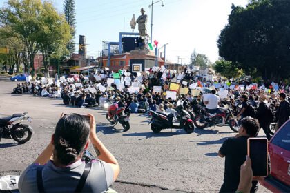 concluyen manifestaciones en uruapan gobierno de michoacan reafirma respeto a