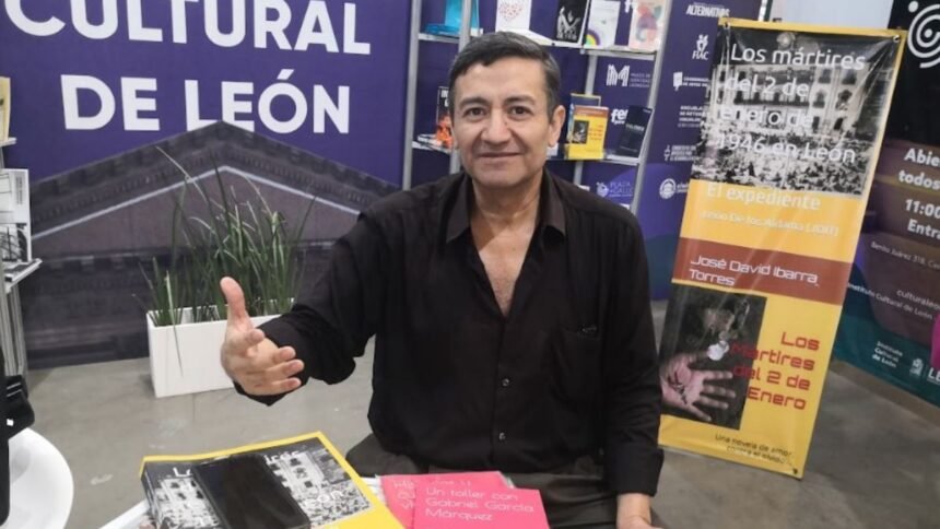 david ibarra torres autor leones presentara su novela en la