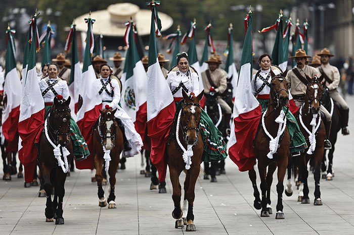 defensa ajusta recorrido del desfile del 20 de noviembre ante