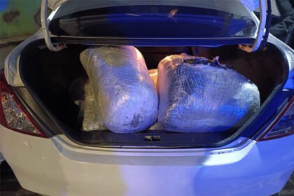 detencion de un hombre con aproximadamente 30 kilos de mariguana