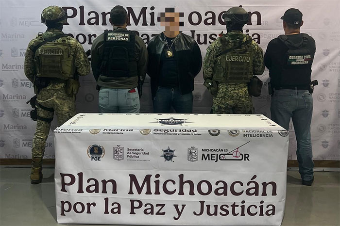 detenido presunto asaltante de oxxo en morelia por robo de