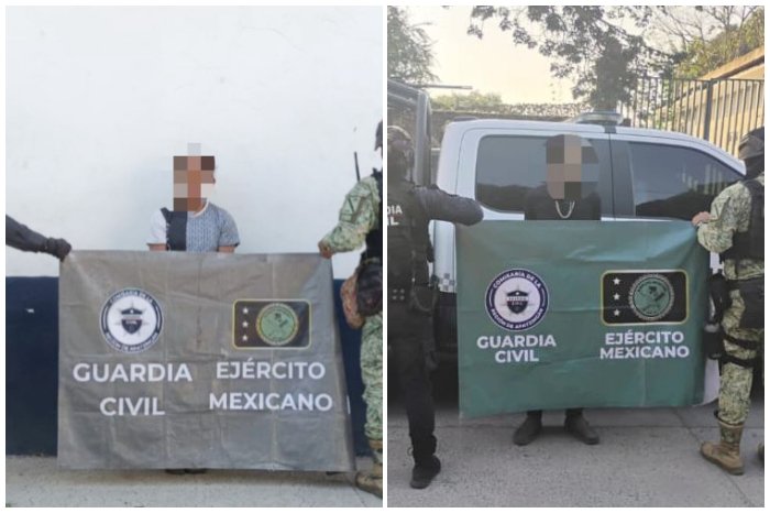 detenidos dos hombres con un arma de fuego y droga