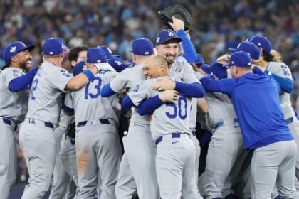 dodgers se consagran campeones tras vencer a los azulejos en