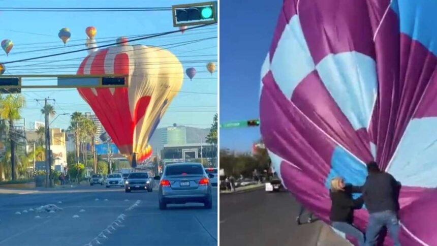 dos globos del fig aterrizan en bulevares de leon
