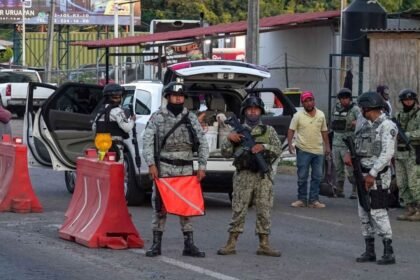 ejercito y guardia nacional refuerzan la seguridad en apatzingan y
