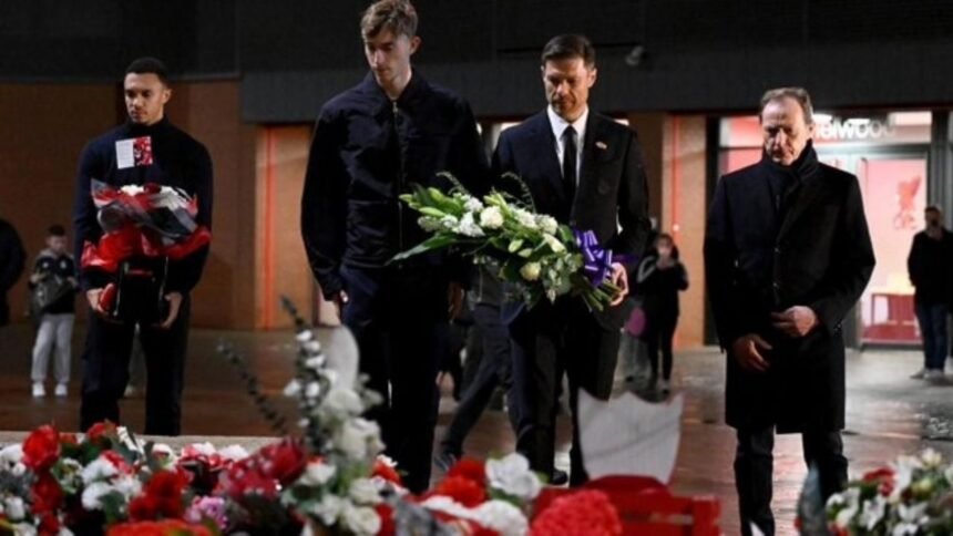 el real madrid rinde homenaje a diogo jota con ofrenda