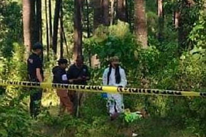 encuentran cuerpo de adulto mayor en zona boscosa del municipio
