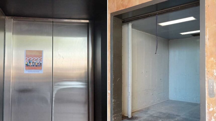 falla de elevador impacta al mahg y al forum en