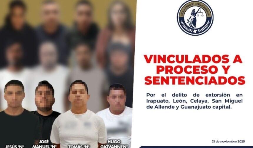 fiscalia desarticula celulas de extorsionadores a traves de operativos de
