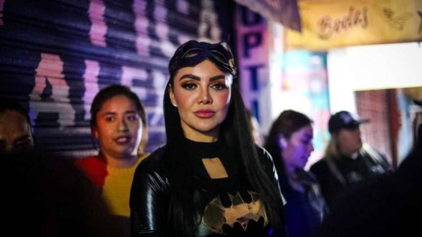 gaby jimenez diputada de morena celebra el dia de muertos