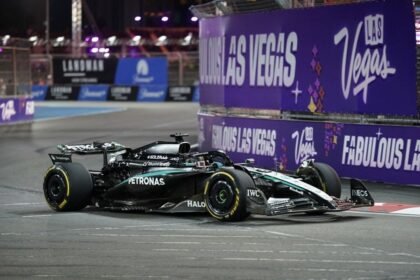 george russell lidera la tercera practica del gp de las