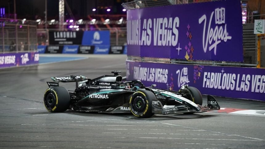 george russell lidera la tercera practica del gp de las