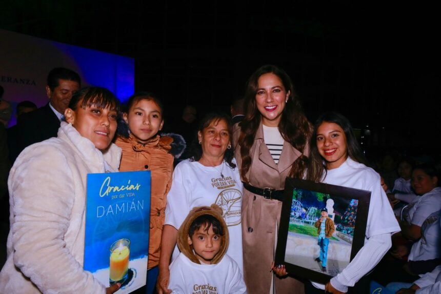 guanajuato rinde homenaje a familias donadoras de organos con el