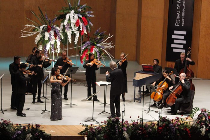 inauguracion del festival de musica de morelia con la orquesta