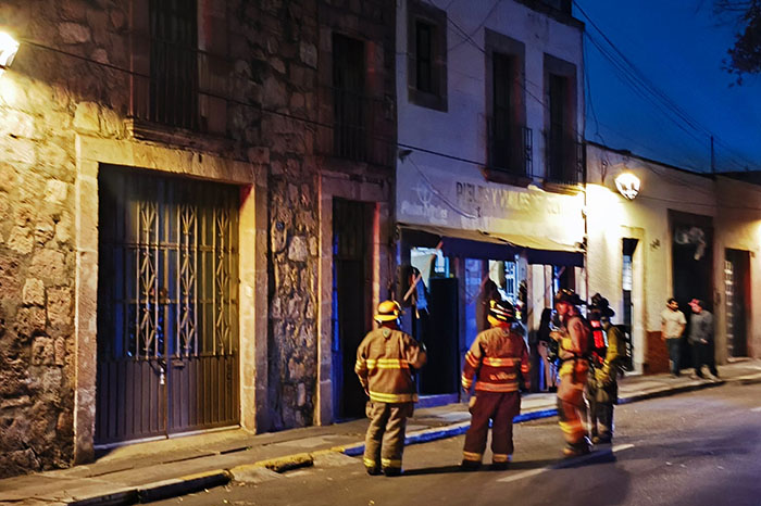 incendio en un domicilio en el centro de morelia afecta
