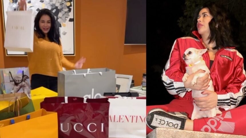 la esposa de mejia berdeja exhibe regalos marcas y joyeria