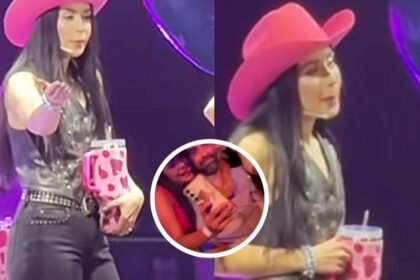 Lupita Villalobos confronta a fan en pleno espectáculo por acercamiento a su esposo