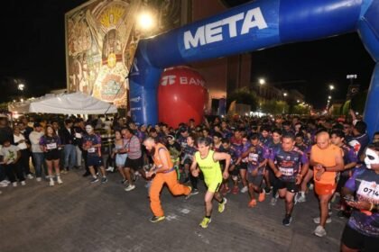mas de 1000 corredores compiten en la carrera reviviendo tradiciones