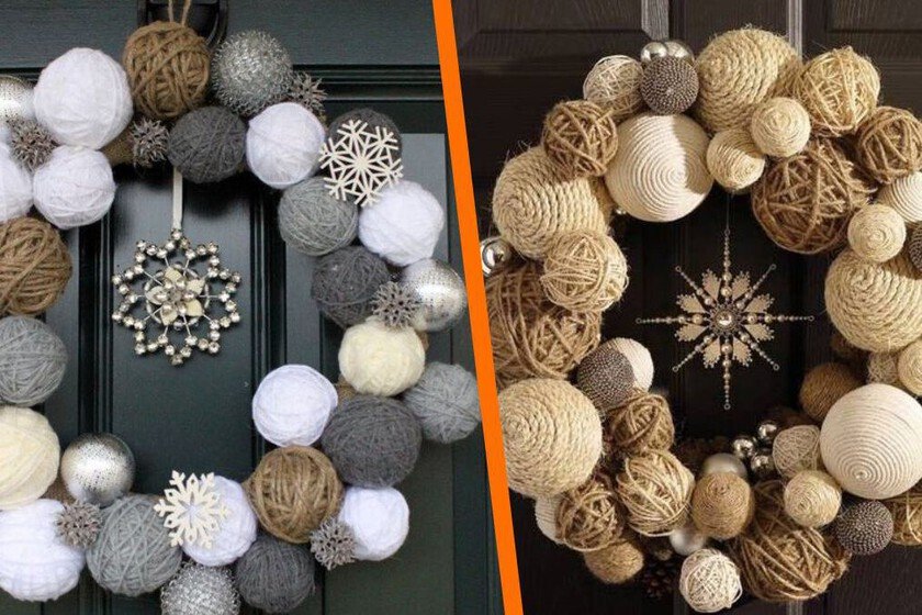 Material ecológico y elegante sustituye las esferas de plástico o vidrio en Navidad 2025