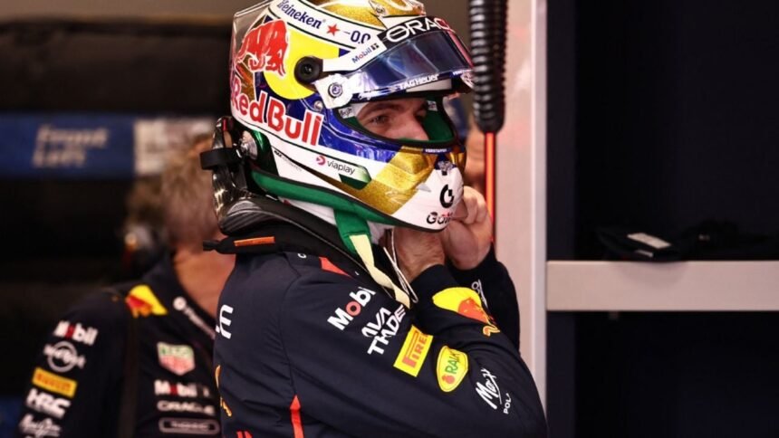max verstappen queda fuera en la q1 y comenzara desde
