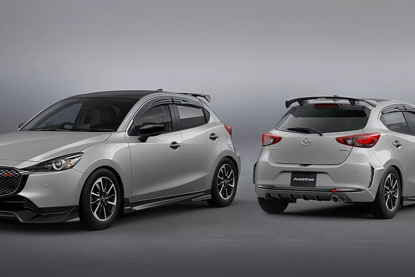 Mazda2 se transforma en un modelo deportivo con nuevo kit de accesorios Mazdaspeed