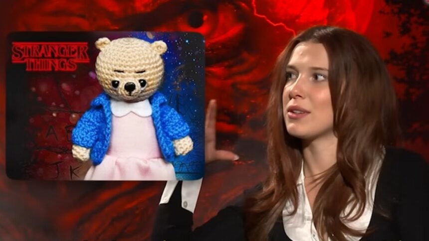 Millie Bobby Brown dona regalos de fans a sus perros para que jueguen con ellos