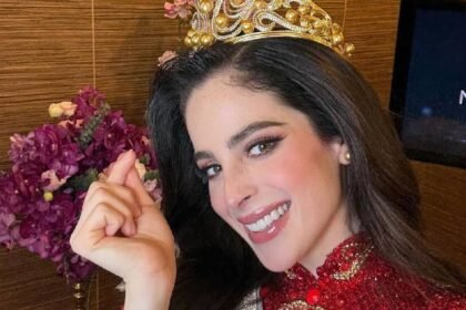 miss universo 2025 ofrece sus primeras declaraciones a medios de