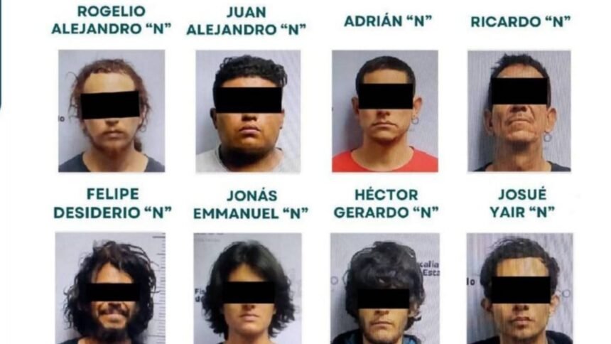 ocho de 40 detenidos en jalisco por marcha de la