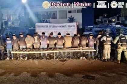 operativos en sinaloa resultan en la captura de 14 personas