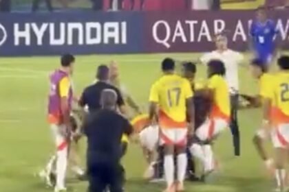 pelea violenta durante el mundial sub 17 en qatar tras