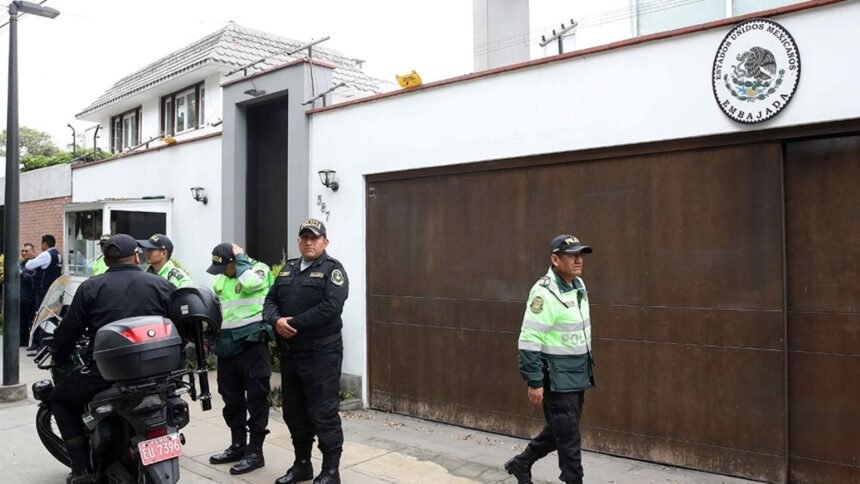 peru garantiza la inmunidad de la embajada de mexico segun