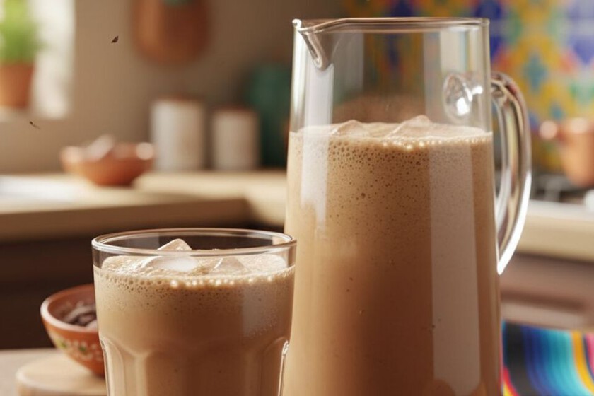 Preparar agua de chocolate con 4 ingredientes, bebida tradicional del sur de México contra el frío