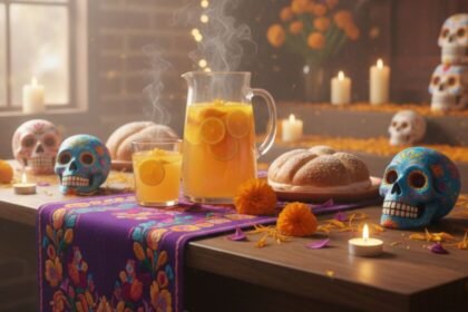 Preparar agua de mandarina y cempasúchil con cuatro ingredientes para evitar desperdicios de flores