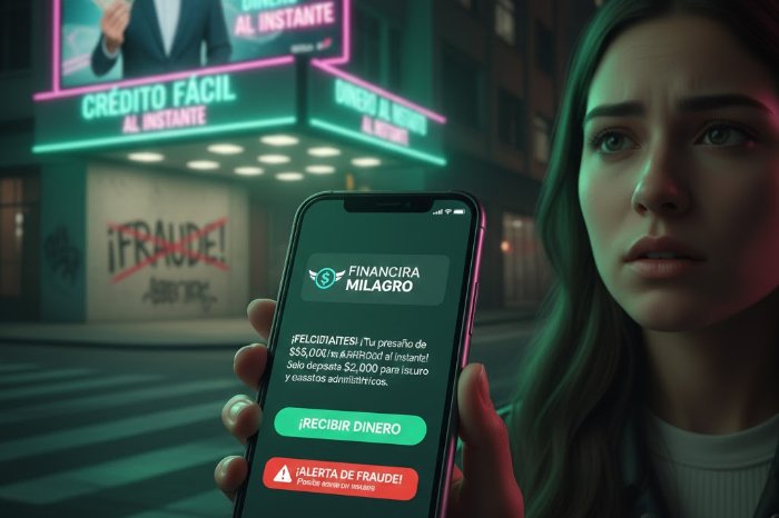 prestamos milagrosos advertencia sobre posibles fraudes financieros