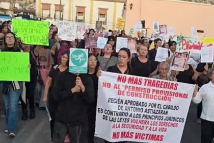 protestan en hermosillo para exigir justicia por victimas del incendio