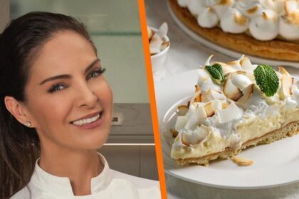 Receta de pay de limón frío de la chef Paulina Abascal como tu nuevo favorito